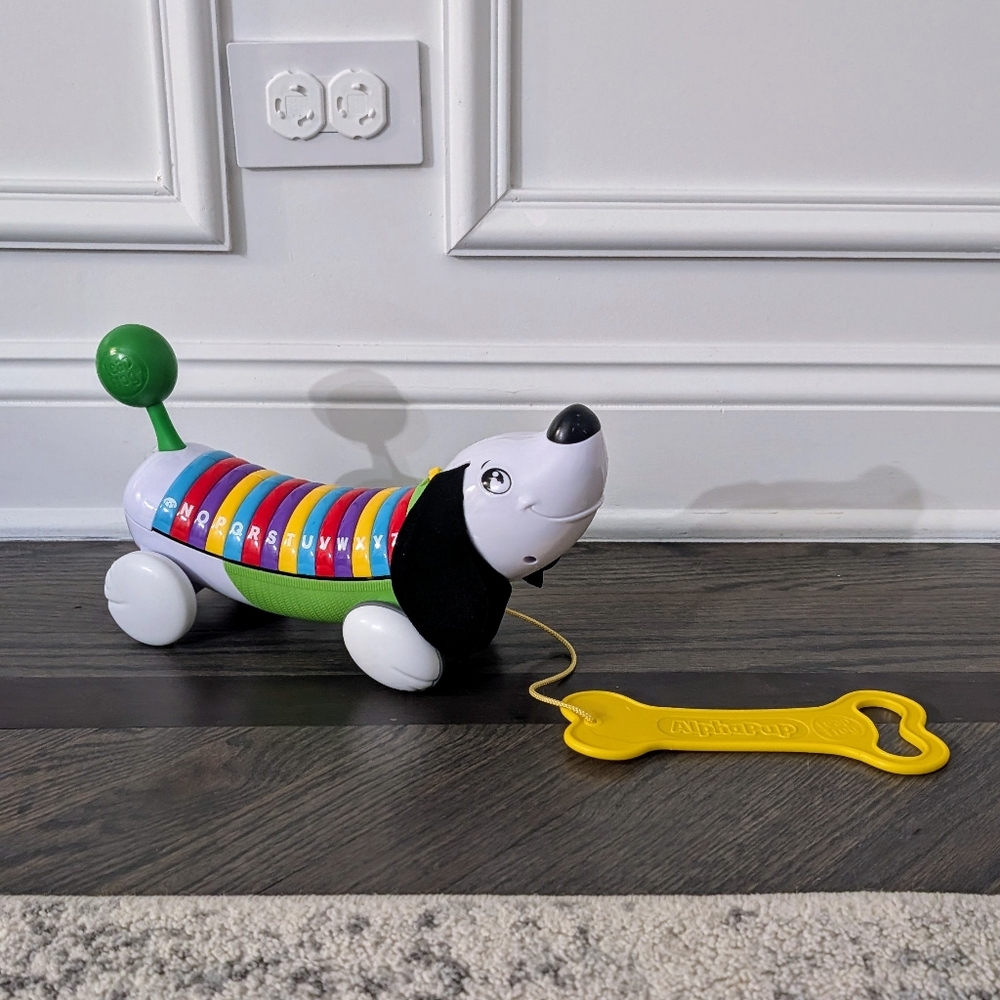 LeapFrog AlphaPup ABC Musical Pull Toy (Green)